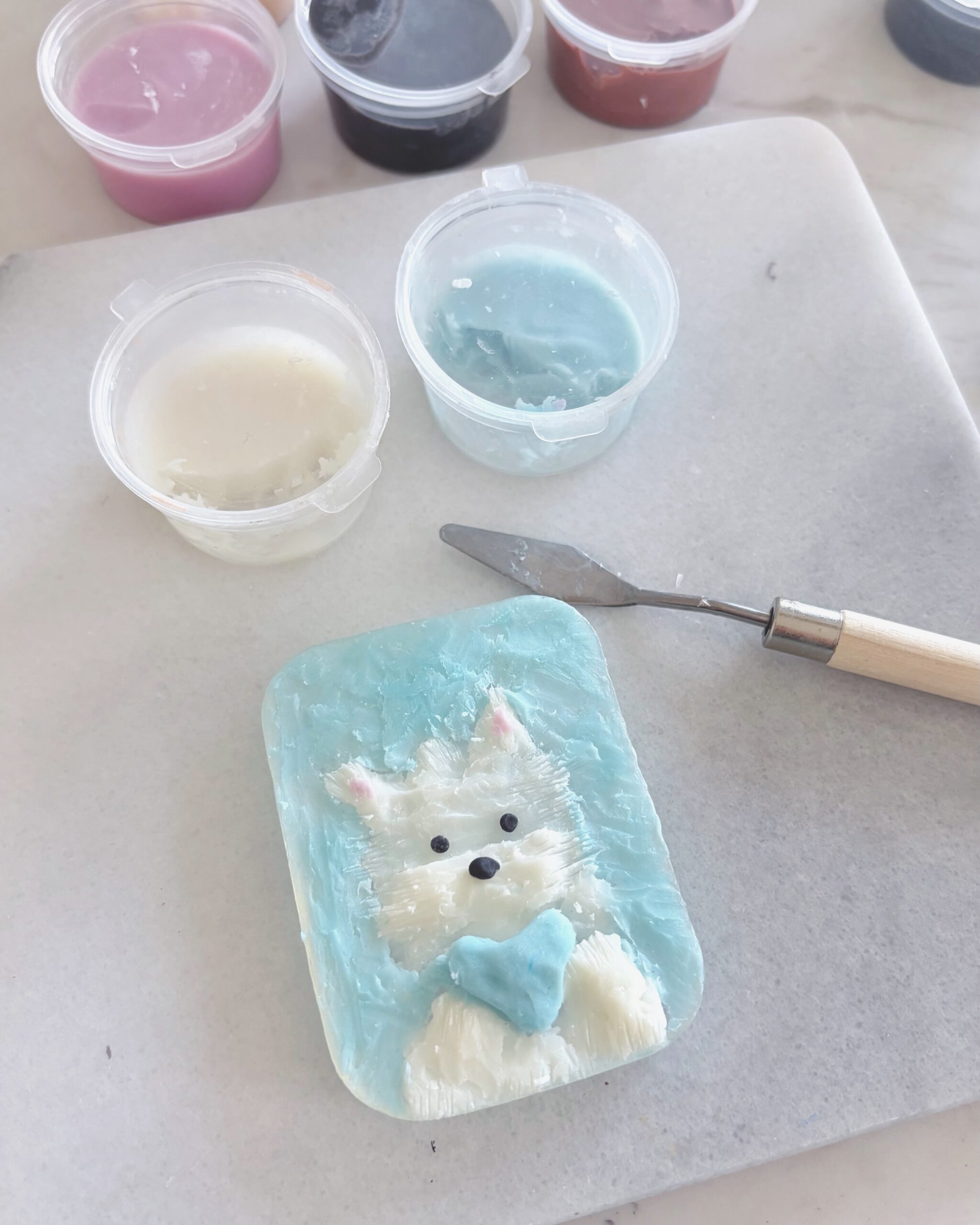 黏土油畫彩繪皂師資課程